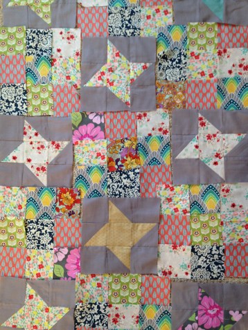 star, quilt, sister, purple, pink, flowers, fabric